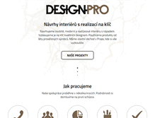Tablet Screenshot of designpro.cz
